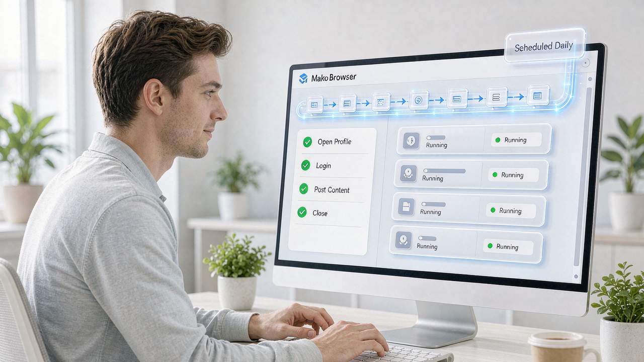 Fingerprint Browser RPA Automation: A Complete Workflow for Multi-Account Batching