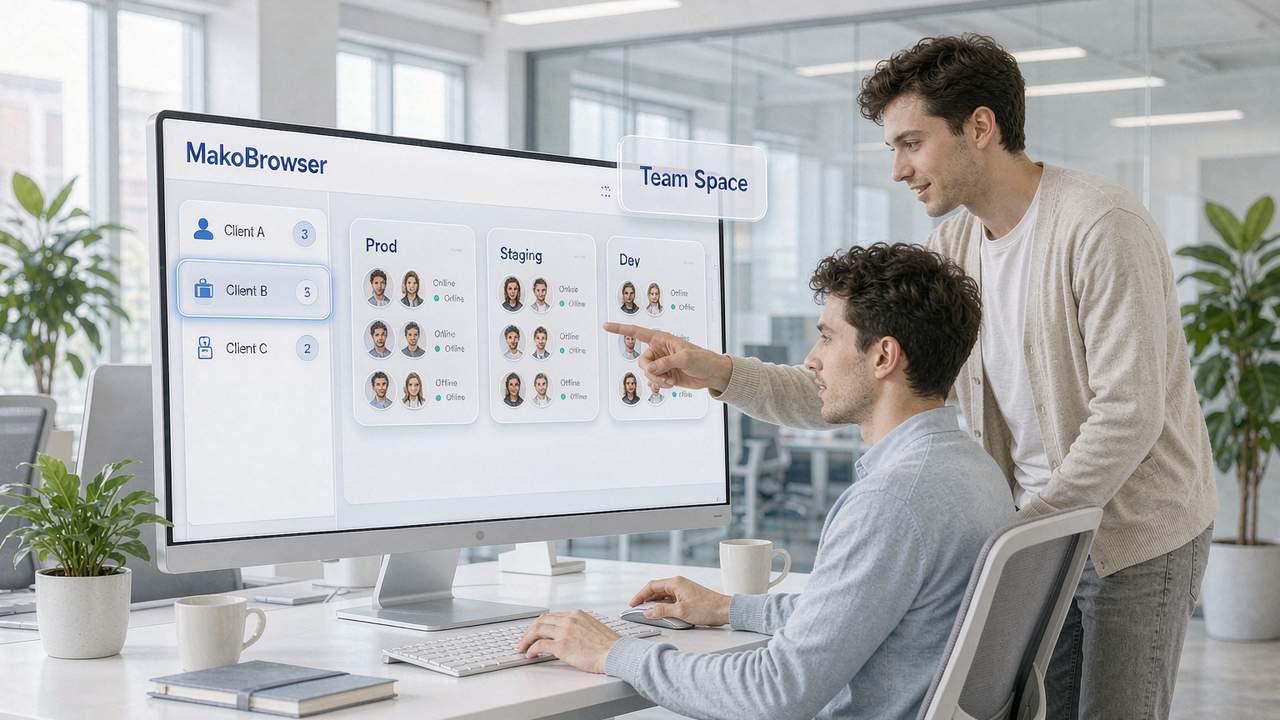 Fingerprint Browser Team Collaboration: Groups, Roles and Handovers