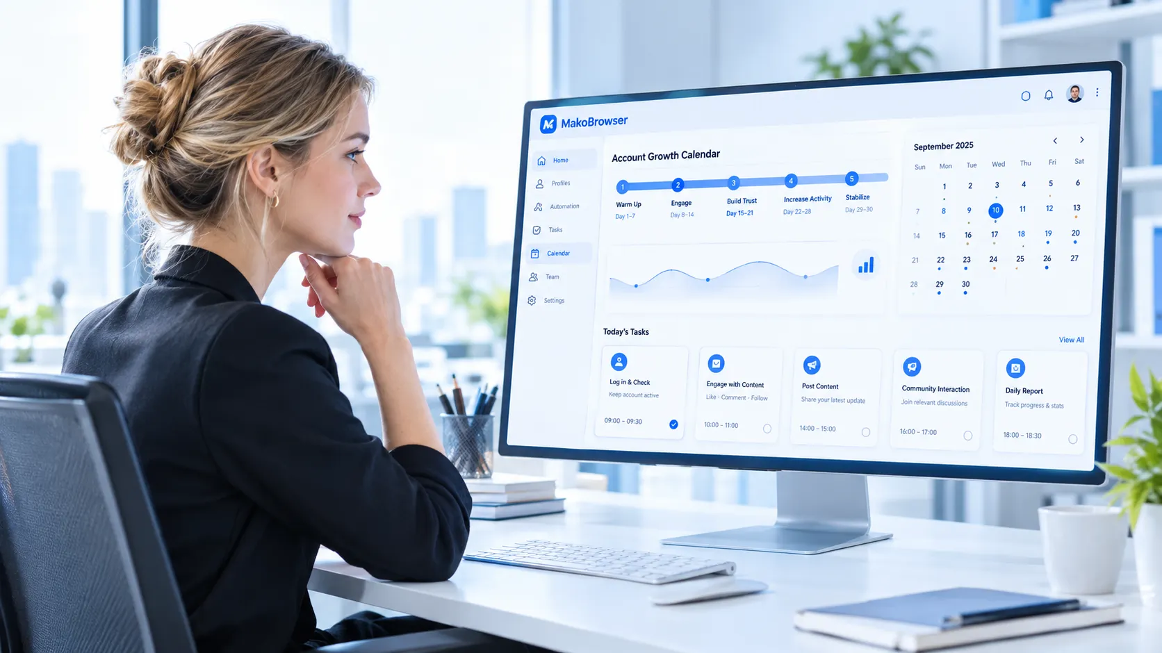 How a 30-Day Account Warming System Turns the Warm-Up Pace into Daily Tasks