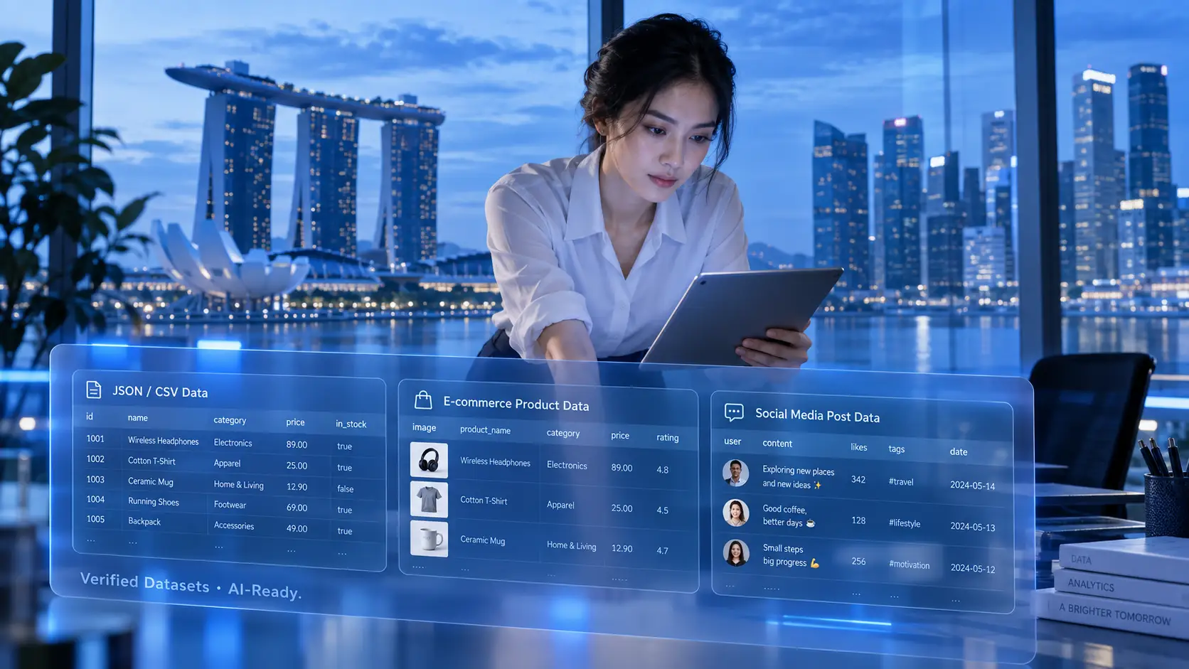 One-stop Access to Ecommerce & Social Media Web Data to Accelerate Your AI Model Training