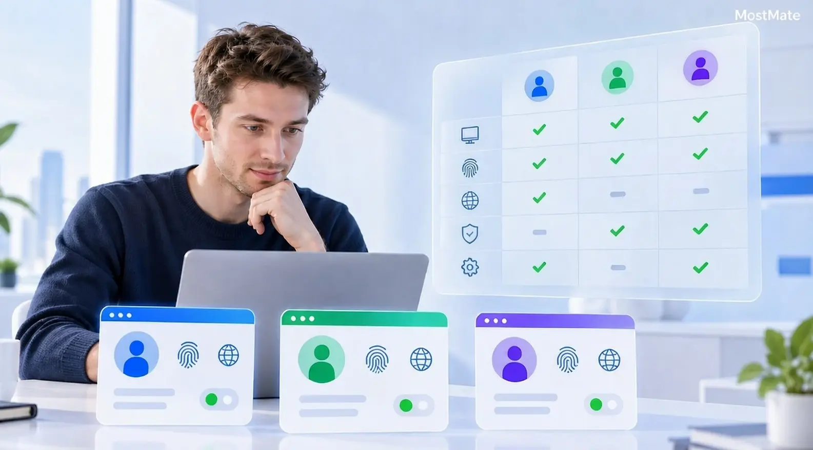 Cuatro cuentas se quedan fuera del panel el mismo día: qué resuelve MostMate