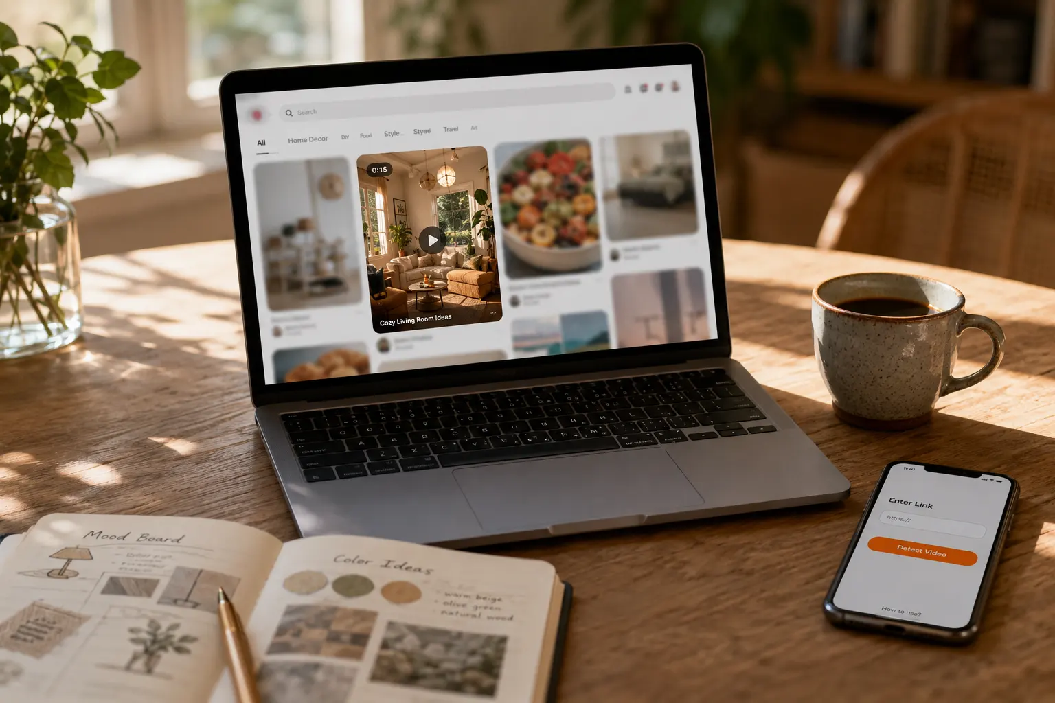 Pinterest 视频保存方法对比