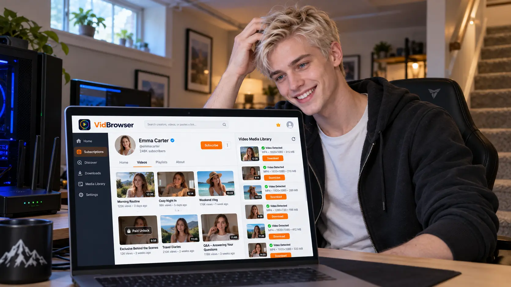 Por que os baixadores de Fansly e LoyalFans nao salvam os videos direito
